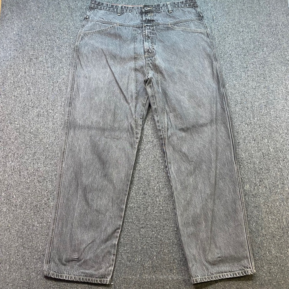 Marithe Francois Girbaud Jeans Sz 38 Mens Skater Y2K Baggy Distressed Denim